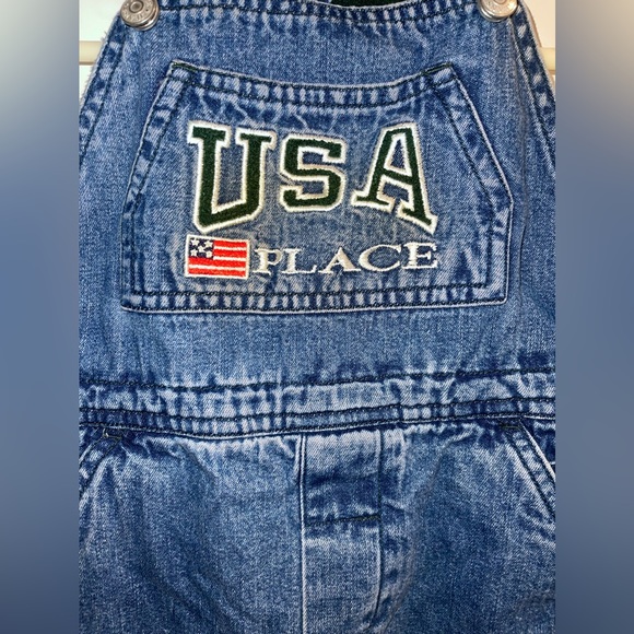 Vintage USA Place Overalls by Children’s Place-Size 36M or 3yr - Picture 5 of 6